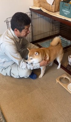 出張へ行くお父さんが…