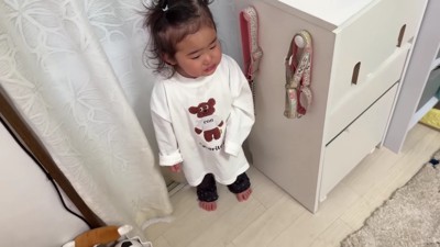 勇気を振り絞って…