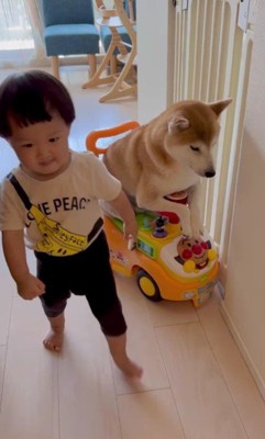 赤ちゃんが一抜け!