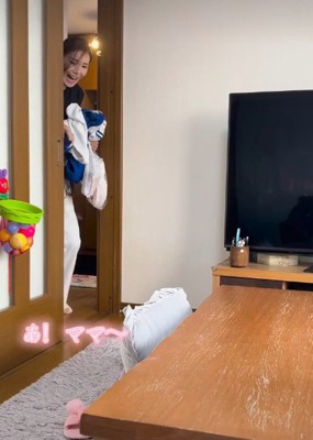 ママとの初対面