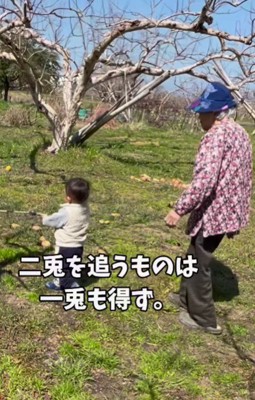 スタスタと先へ