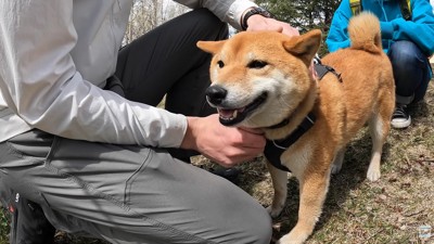 幸せそうにデレデレ♡