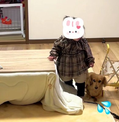 2人でションボリ…