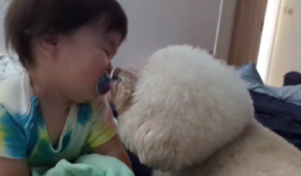 今は弟のお世話もしてるよ