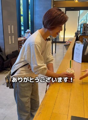 大好きなコーヒーを注文