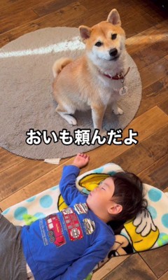 「起こしてくれる?」