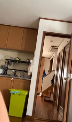 ゆで卵をむいた時のベラちゃん3