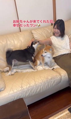 お姉ちゃん帰省時の小春ちゃん＆小太郎くん2