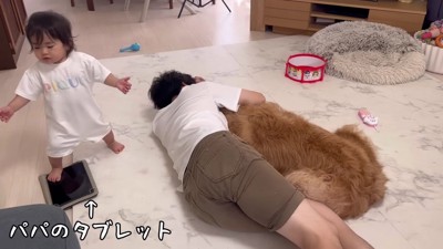 「私もパパと寝たい!」