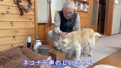 強面顔のおじいちゃんが…