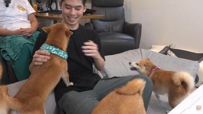 お兄ちゃんも嬉しそう♪