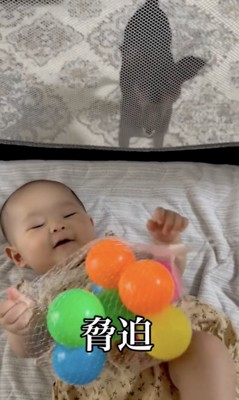 歯、見えちゃってます