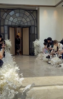 満を持して入場！