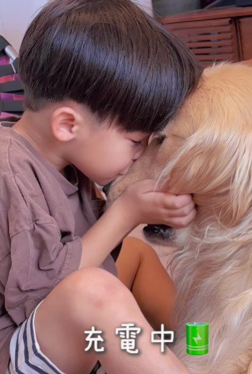 幸せそうな光景にホッコリ