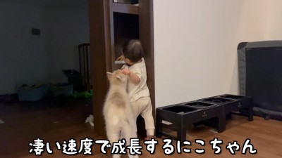 一緒に大きくなるんだね！