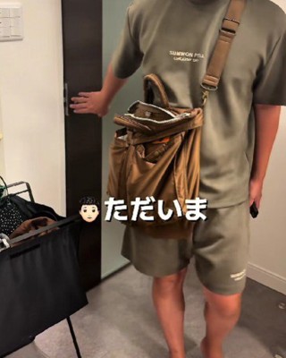 パパが帰宅しました!