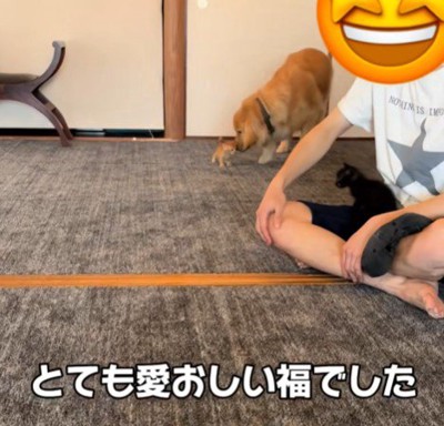 まるで本当の親子のよう!?