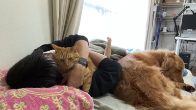 体調不良時のよもぎちゃん&だいず君の対応6