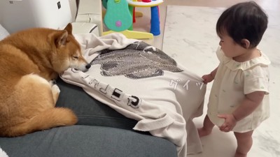 女の子が近づいてきた