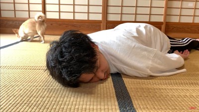 みるくちゃんの前で死んだフリをしたら3