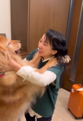 笑顔のふたり