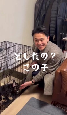 「この可愛い子はどうしたの?」