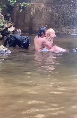 「パパはここにいて！」