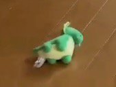 床に落ちているぬいぐるみ