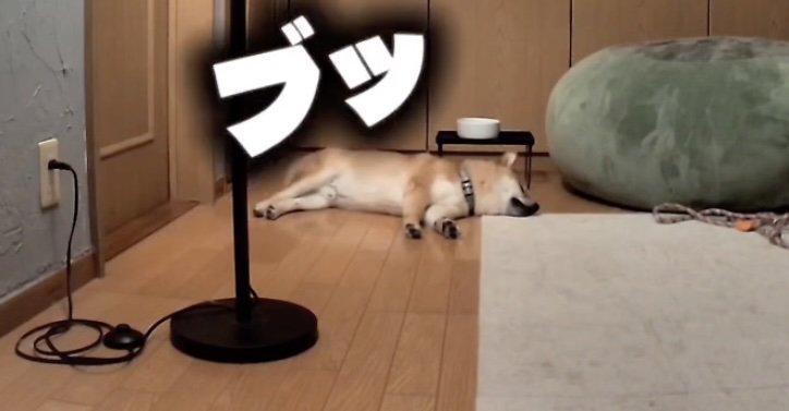 豪快なオナラ!