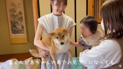 「触ってみていいよ」