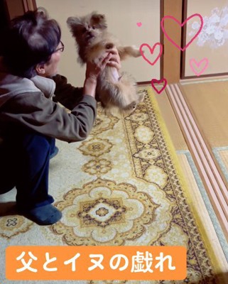 溺愛ぶりが伝わる…