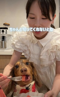 ひと口サイズじゃなきゃ♪