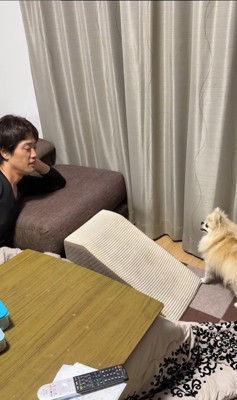 ボールを取ってもらいたいクララちゃん5