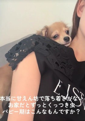 甘えん坊全開な姿にキュン！