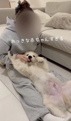 おててホールド!