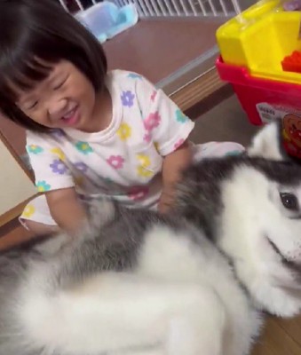 眼福すぎる光景にホッコリ