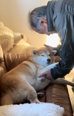 優しい笑顔のおじいちゃん