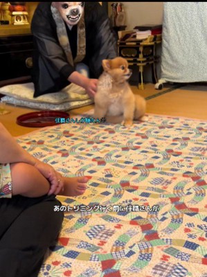 住職さんがやってきた