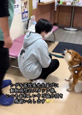 「お前はあっちいけ！！」