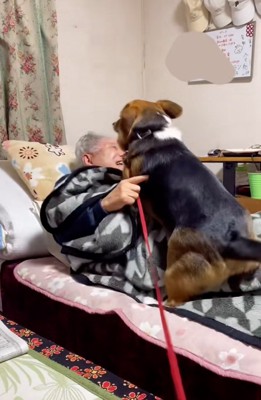 笑顔のおじいちゃん