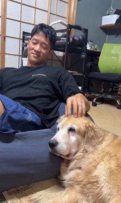 きんちゃんと飼い主さんのやり取り2