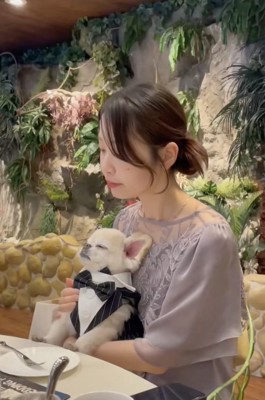 結婚式に一緒に参加!