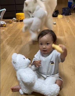 対照的なふたり