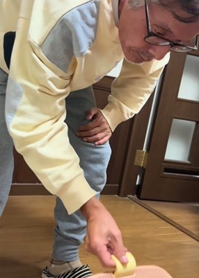 いよいよご対面
