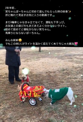 車椅子のライトくんとお友達9