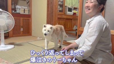 赤ちゃんが泣いちゃった!!