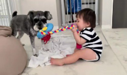 子守り上手な小町ちゃんでした♡