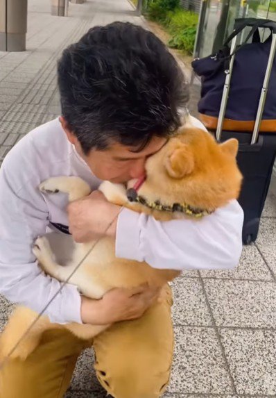 パパの方が嬉しそう!?