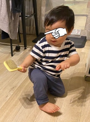やる気に満ちた息子さん