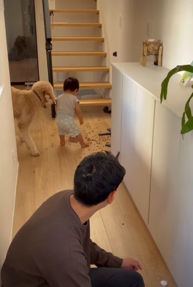 豪快に落としちゃった!!